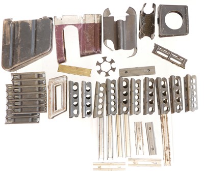 Lot 520 - Collection of clips and a No.4 magazine, the...