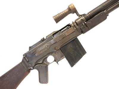 Lot 89 - Deactivated FN Model D .30-06 Light Machine...