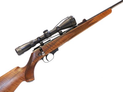 Lot 328 - Walther .22lr bolt action rifle and moderator,...