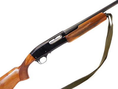 Lot 398 - St Etienne 12 bore pump action shotgun, serial...