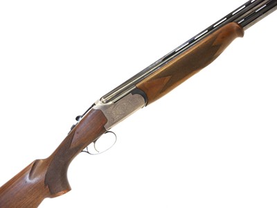 Lot 406 - Lanber 12 bore over and under shotgun, serial...