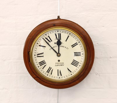Lot 291 - A Reproduction Circular Wall Clock