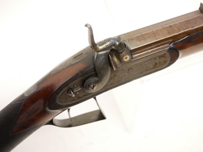 Lot 39 - Henry Tatham jnr. percussion 16 bore sporing...