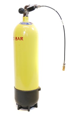 Lot 501 - PCP air rifle air bottle, December 2020 test...