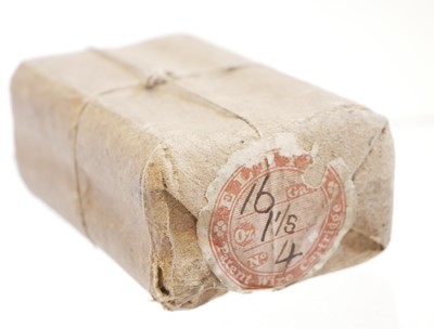 Lot 215 - Rare original packet of twelve Eley 16 bore...