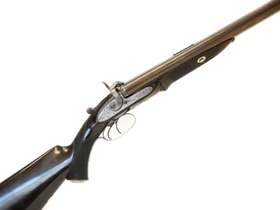 Lot 217 - Westley Richards 1864 patent 12 bore double...