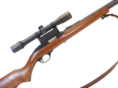 Lot 318 - Marlin Model 60 semi auto .22lr rifle, serial...