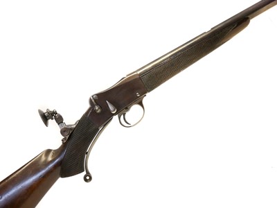 Lot 57 - Rodda .360 Martini action rook rifle, serial...