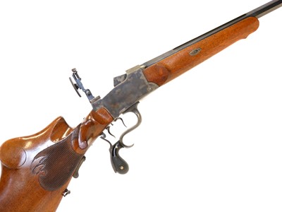 Lot 41 - Moeller 8.15x46R falling block Schutzen Target...