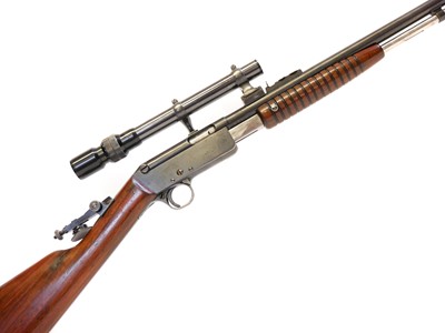 Lot 328 - BSA .22 pump action rifle, serial number 5767,...