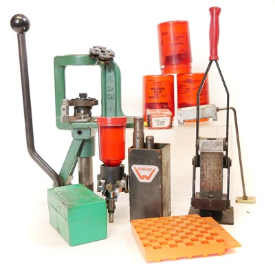 Lot 598 - Collection of reloading equipment including an...