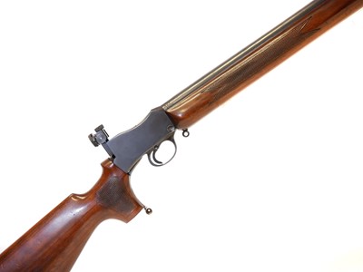 Lot 324 - BSA .22lr Martini action target rifle, serial...