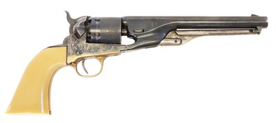Lot 278 - Uberti .36 calibre Colt Navy type percussion...
