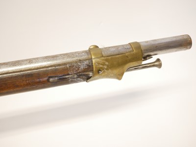 Lot 22 - Potsdam 1809 pattern .750 flintlock musket,...