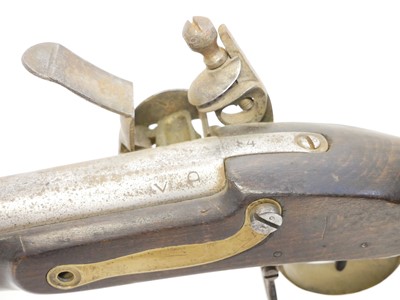 Lot 22 - Potsdam 1809 pattern .750 flintlock musket,...