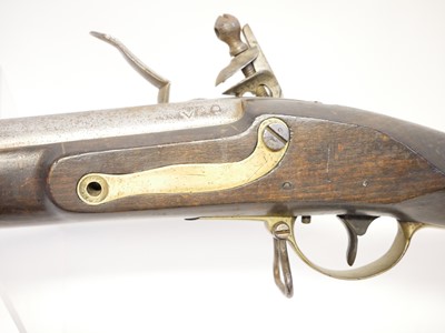 Lot 22 - Potsdam 1809 pattern .750 flintlock musket,...
