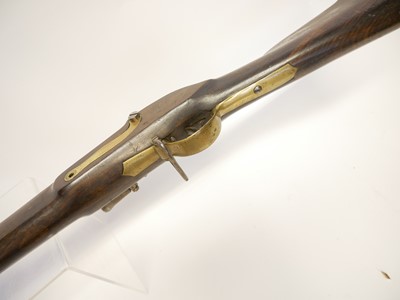Lot 22 - Potsdam 1809 pattern .750 flintlock musket,...