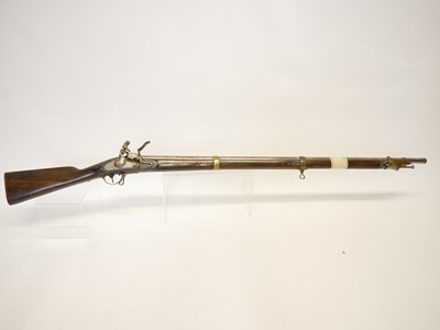 Lot 22 - Potsdam 1809 pattern .750 flintlock musket,...