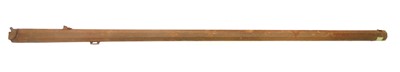 Lot 504 - Percussion 12 bore rifle barrel for...
