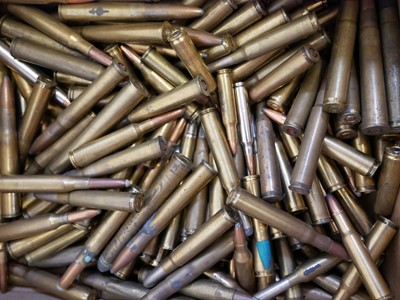 Lot 544 - Large collection of mixed rifle calibre...