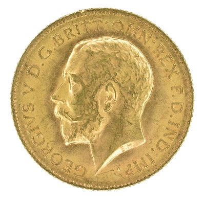 Lot 54 - King George V, Half-Sovereign, 1914.
