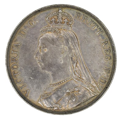 Lot 41 - Queen Victoria, Crown, 1887.