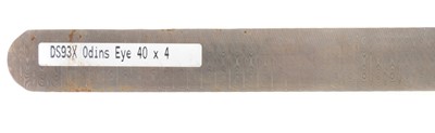 Lot 455 - Damascus steel knife blade blank from the...