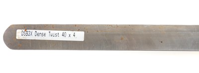 Lot 456 - Damascus steel knife blade blank from the...