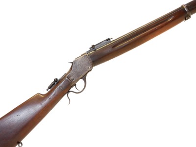 Lot 322 - Winchester .22lr Winder Musket fallling block...