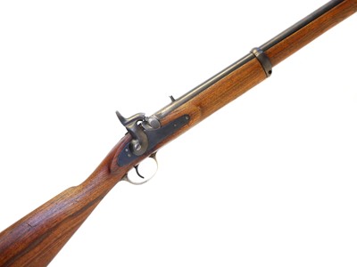 Lot 232 - Indian copy of an Enfield cavalry carbine, 12...