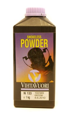 Lot 543 - One tub of VihtaVuori smokeless powder N133 1x...