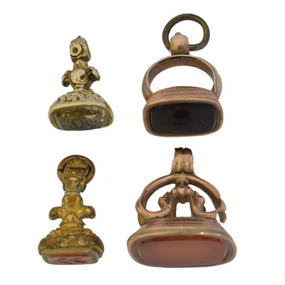 Lot 117 - A group of fobs.