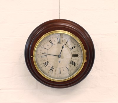 Lot 218 - An Early 19th Century Eight Day Wall Clock