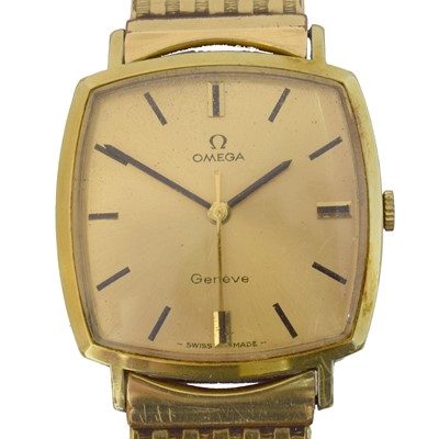 Lot 228 - An Omega Geneve manual wind wristwatch, ref. 131.022.