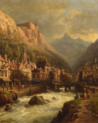 Lot 278 - Charles Euphrasie Kuwasseg (1838–1904)