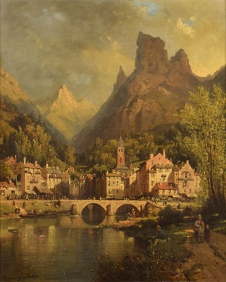 Lot 279 - Charles Euphrasie Kuwasseg (1838–1904)