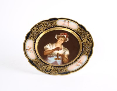 Lot 183 - A Late 19th / Early 20th Century Vienna-Type Cabinet Plate
