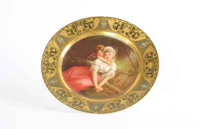 Lot 184 - A Late 19th / Early 20th Century Vienna-Type Cabinet Plate