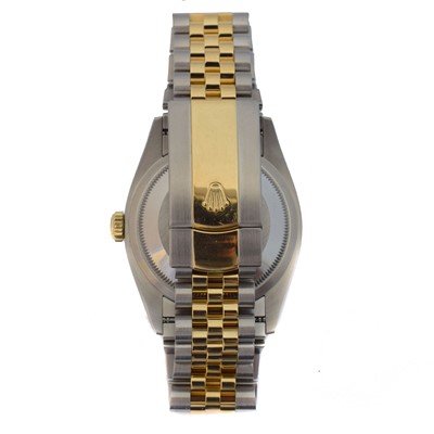 Lot 240 - A steel and gold Rolex Oyster Perpetual Datejust 36 wristwatch, ref 126233.