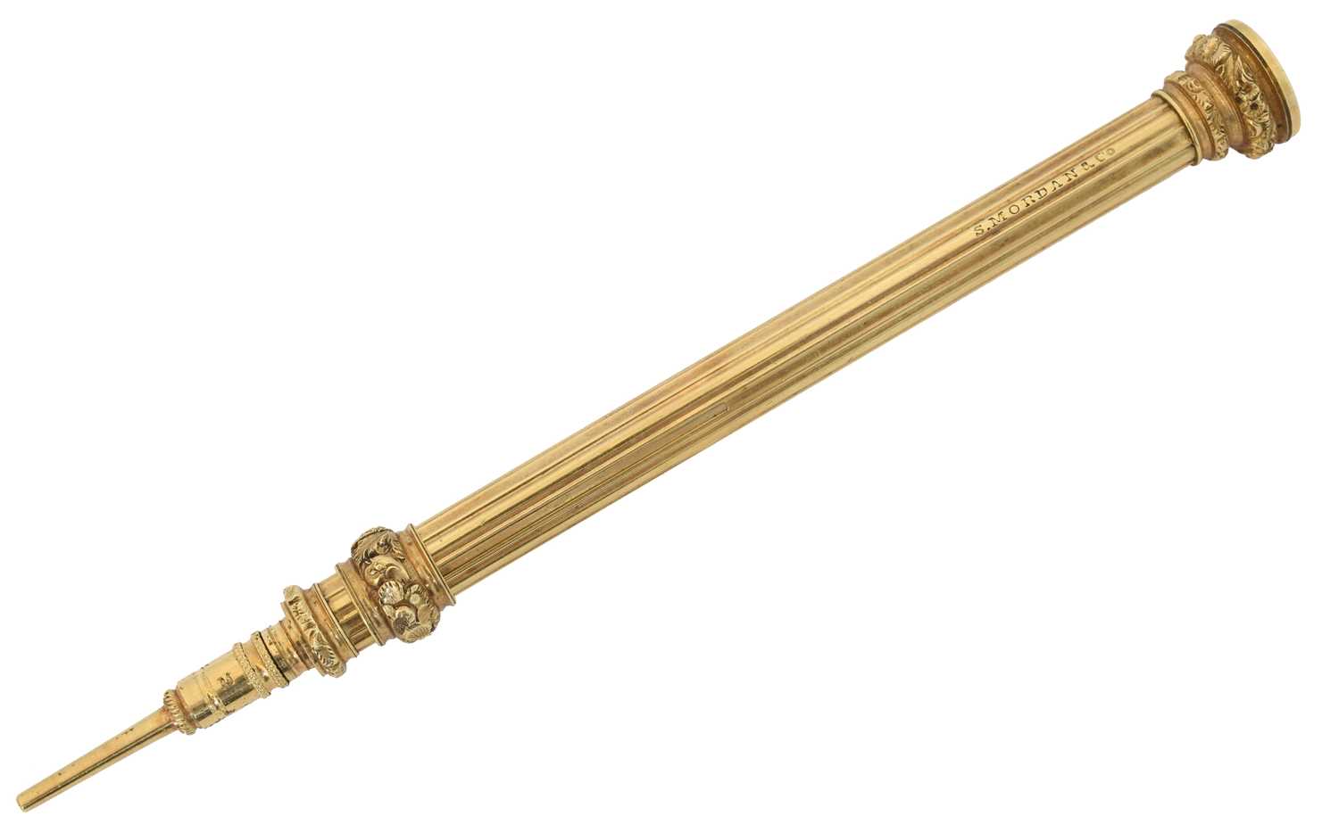 Lot 200 - A propelling pencil by Sampson Mordan & Co.