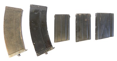 Lot 460 - Five various gun magazines to include two SLR...