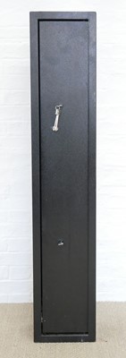 Lot 430 - Gun cabinet with one set of keys, with...