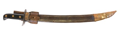 Lot 177 - Dutch 1898 klewang short sword, curved...