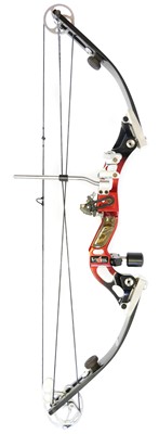 Lot 205 - Viper Red Line compound bow, with long rod,...