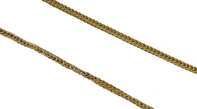Lot 43 - A chain necklace.
