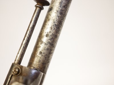 Lot 11 - Pinfire 180 bore revolver, 3.25 inch sighted...