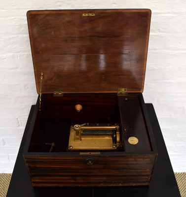 Lot 302 - A Late 19th / Early 20th Century German Polyphon-Type Disc-Playing Musical Box