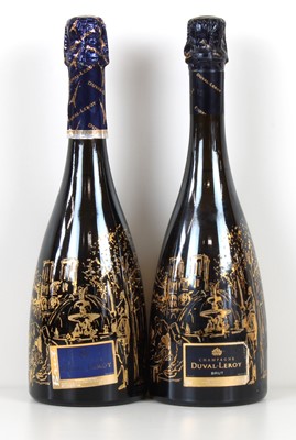Lot 41 - 2 bottles Champagne Duval-Leroy ‘Paris 2001’