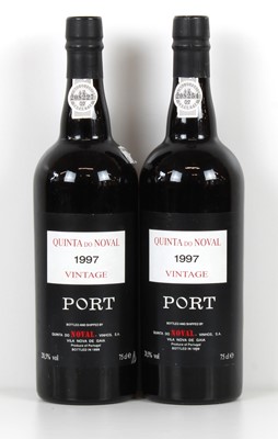 Lot 49 - 2 bottles Quinta do Noval Vintage Port 1997