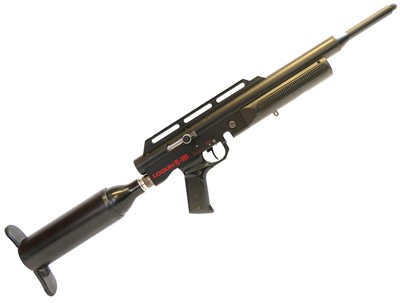 Lot 147 - Logun S-16 PCP air rifle, 17inch barrel,...